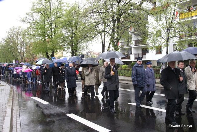 Deszczowy 3 Maja ( zdjęcia)