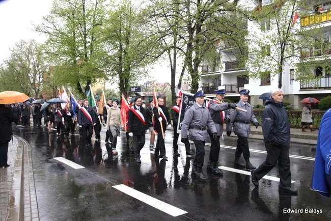 Deszczowy 3 Maja ( zdjęcia)