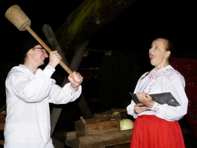 Noc w wiatraku (zdjęcia)