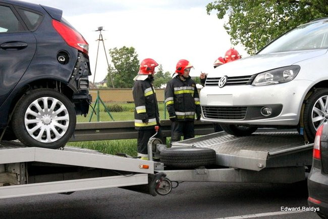 Kraksa w Lasocicach (zdjęcia, dźwięk i wideo)