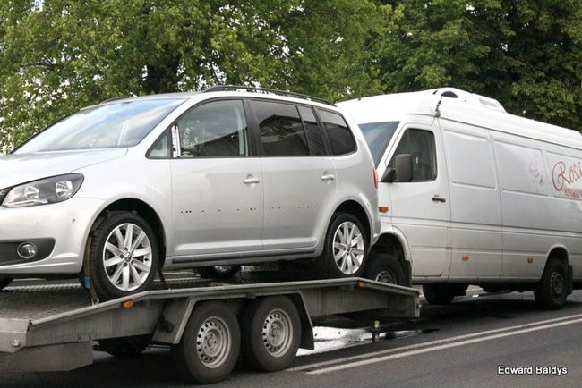 Kraksa w Lasocicach (zdjęcia, dźwięk i wideo)