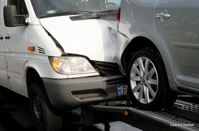 Kraksa w Lasocicach (zdjęcia, dźwięk i wideo)