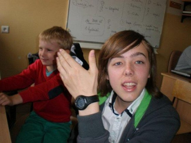 W Rydzynie przedszkolacy bawią się z gimnazjalistami (zdjęcia)