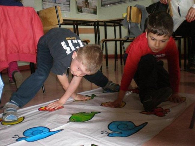 W Rydzynie przedszkolacy bawią się z gimnazjalistami (zdjęcia)