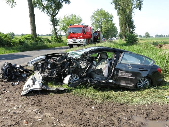 Wypadek pod Wojnowicami (dźwięk, zdjęcia i wideo)