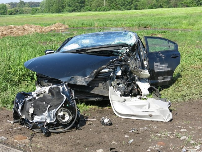 Wypadek pod Wojnowicami (dźwięk, zdjęcia i wideo)