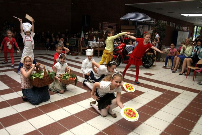 Rzymskie wspomnienia w SP 13 (zdjęcia)