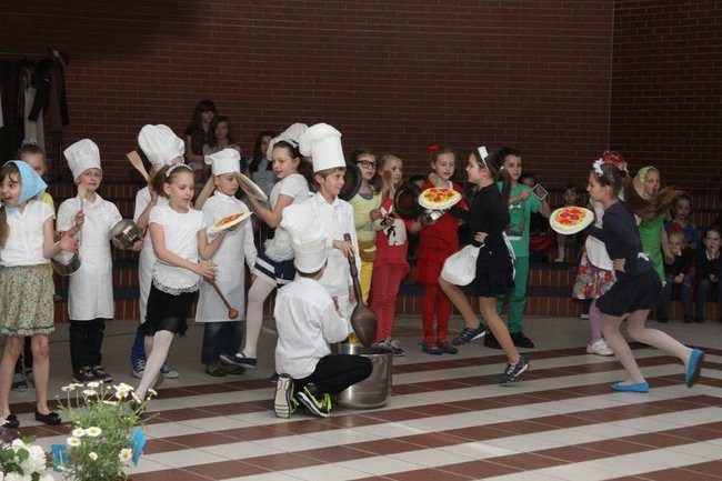 Rzymskie wspomnienia w SP 13 (zdjęcia)