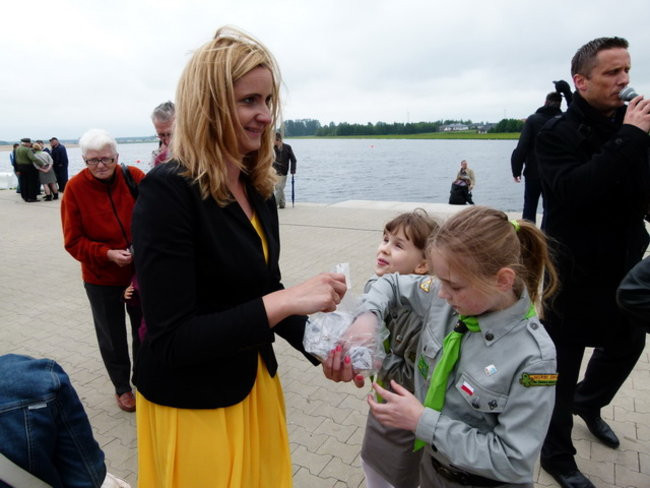 Dużo wody pod Rydzyną (zdjęcia)