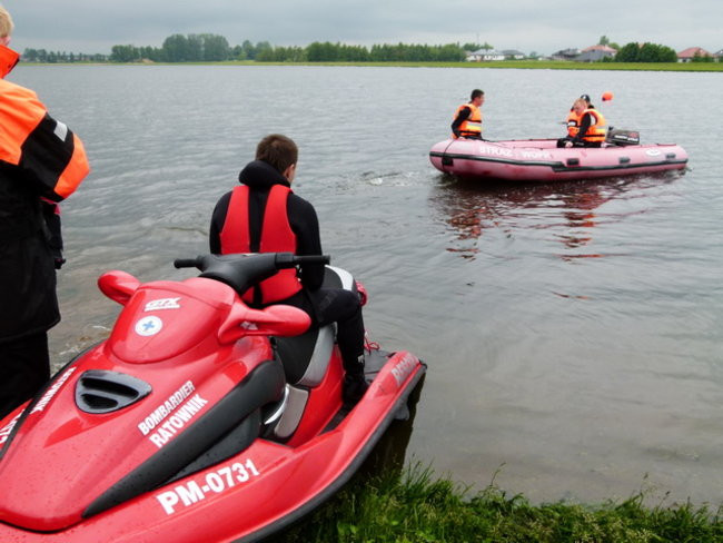 Dużo wody pod Rydzyną (zdjęcia)