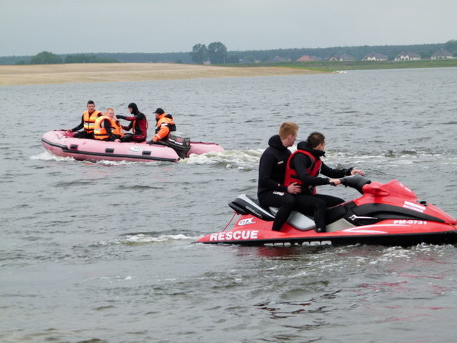 Dużo wody pod Rydzyną (zdjęcia)