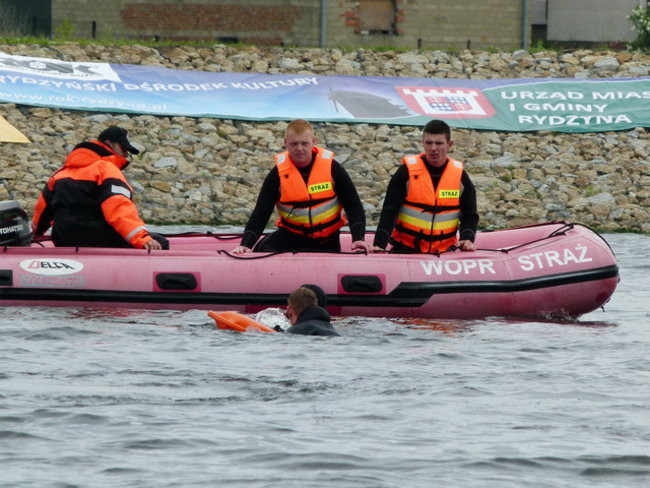Dużo wody pod Rydzyną (zdjęcia)