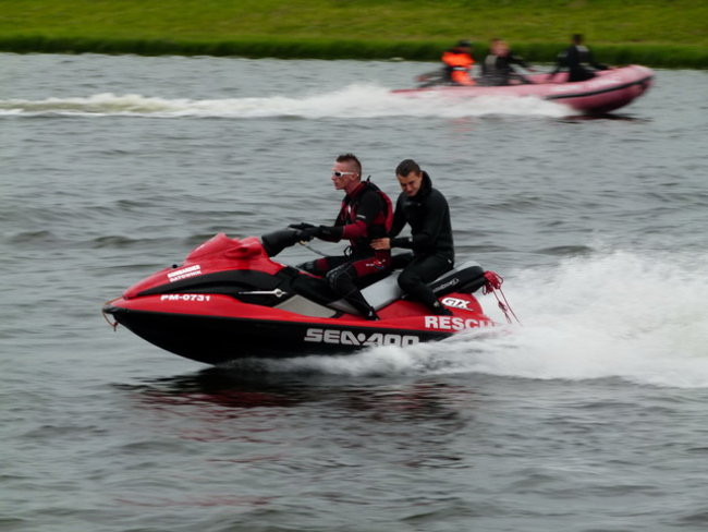 Dużo wody pod Rydzyną (zdjęcia)