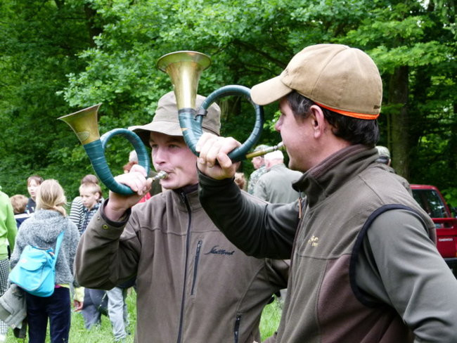 Edukacja przy leśniczówce (zdjęcia)