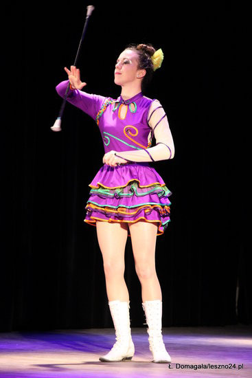 Mażoretki wystąpiły w MOK-u (wideo i zdjęcia)