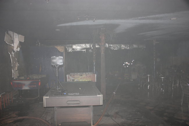 W nocy palił się Kangurek (zdjęcia)