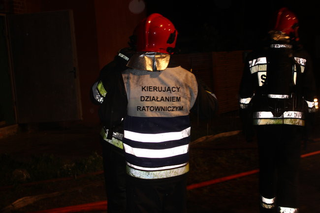 W nocy palił się Kangurek (zdjęcia)