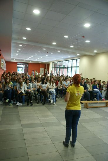 Triumf Gimnazjum nr 9 w kampanii prozdrowotnej (zdjęcia)