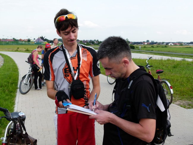 Rowerzyści podpisali petycję (zdjęcia)