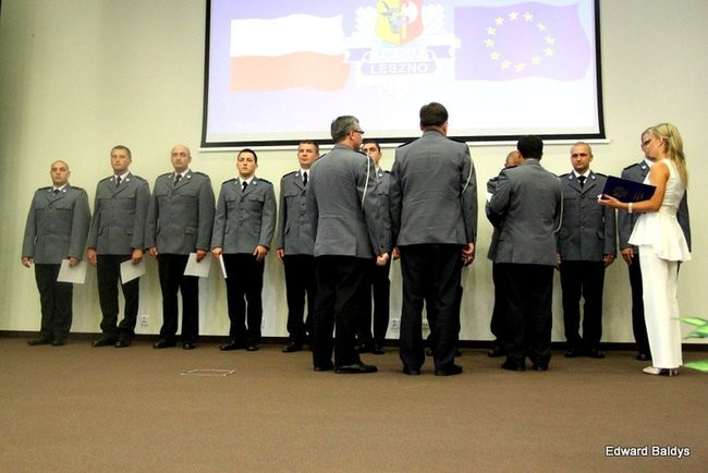 Policjanci świętowali w WSH (zdjęcia)