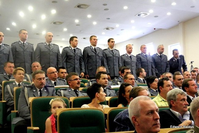 Policjanci świętowali w WSH (zdjęcia)