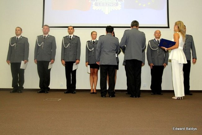 Policjanci świętowali w WSH (zdjęcia)