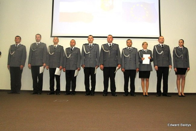 Policjanci świętowali w WSH (zdjęcia)