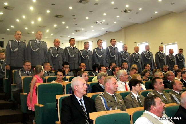 Policjanci świętowali w WSH (zdjęcia)