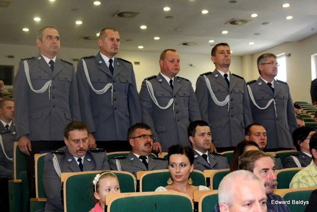 Policjanci świętowali w WSH (zdjęcia)