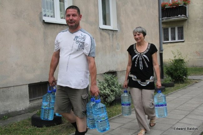Nie było wody w części Leszna (zdjęcia)