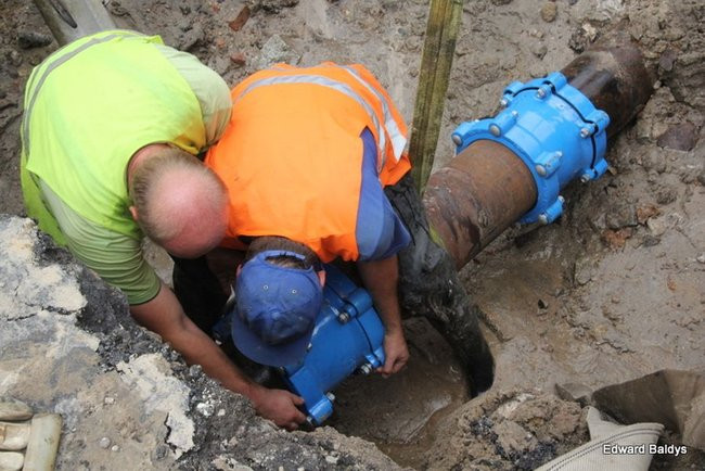 Nie było wody w części Leszna (zdjęcia)