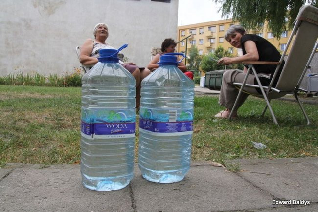 Nie było wody w części Leszna (zdjęcia)