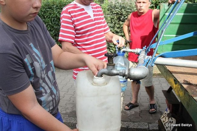 Nie było wody w części Leszna (zdjęcia)