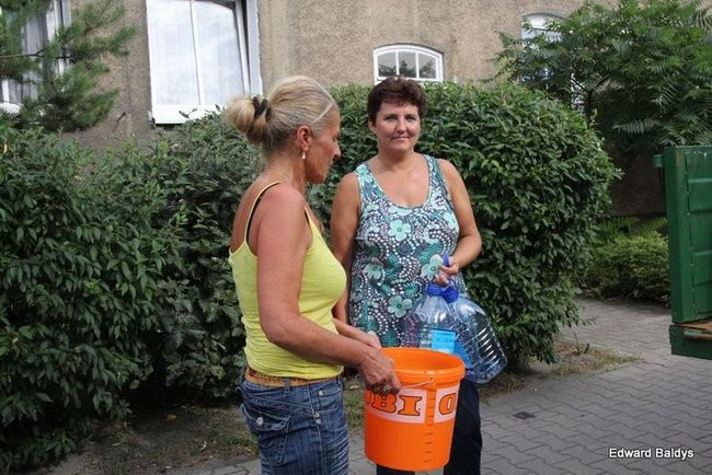 Nie było wody w części Leszna (zdjęcia)