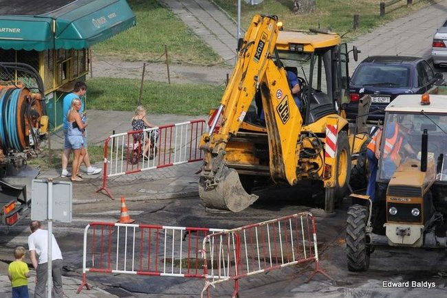 Nie było wody w części Leszna (zdjęcia)