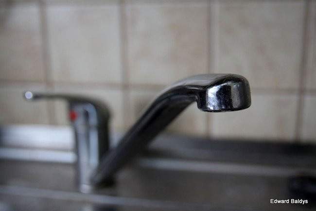 Nie było wody w części Leszna (zdjęcia)