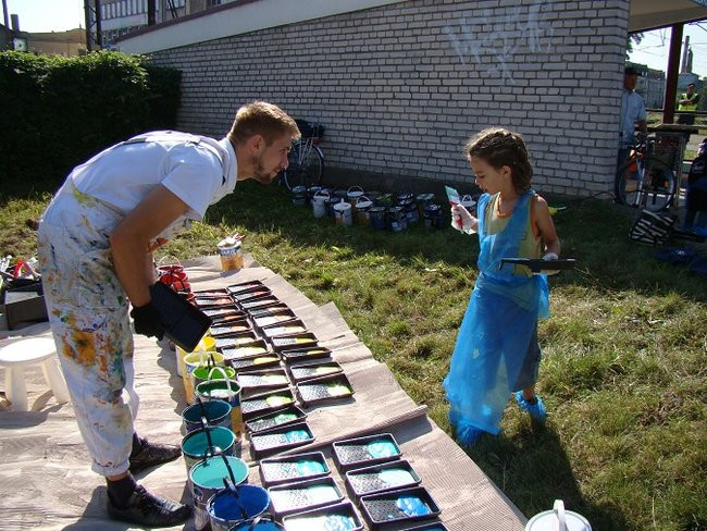 Tunel prawie pomalowany (zdjęcia)