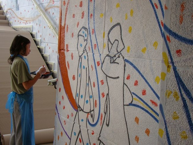 Tunel prawie pomalowany (zdjęcia)