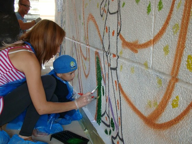 Tunel prawie pomalowany (zdjęcia)