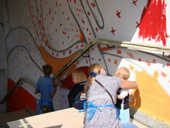 Tunel prawie pomalowany (zdjęcia)