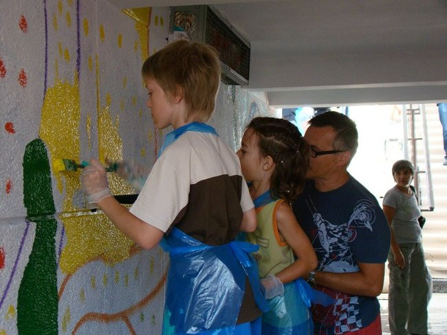 Tunel prawie pomalowany (zdjęcia)