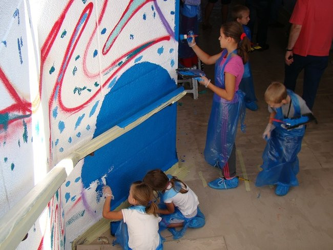 Tunel prawie pomalowany (zdjęcia)