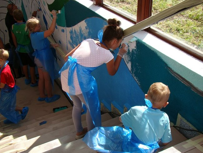 Tunel prawie pomalowany (zdjęcia)