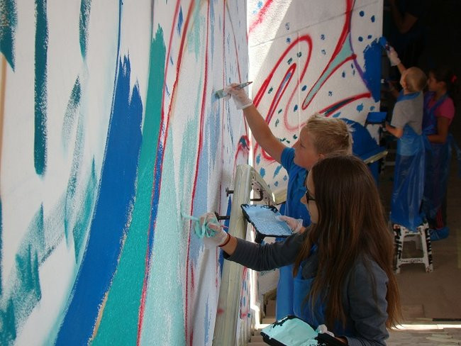 Tunel prawie pomalowany (zdjęcia)