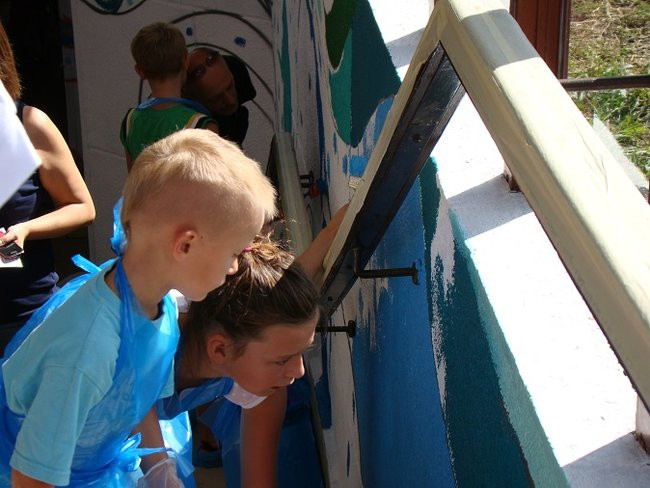 Tunel prawie pomalowany (zdjęcia)