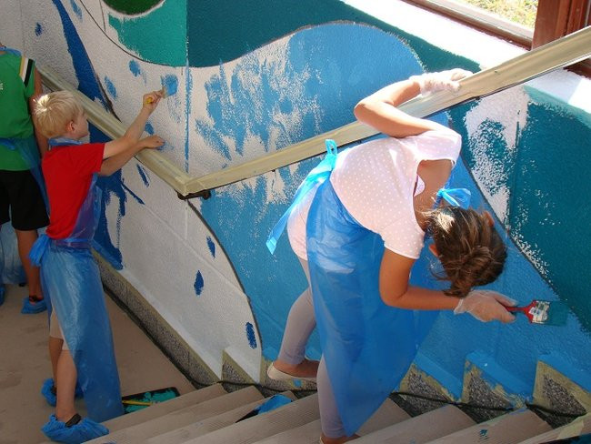 Tunel prawie pomalowany (zdjęcia)