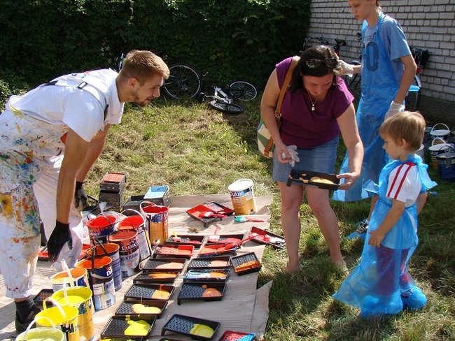 Tunel prawie pomalowany (zdjęcia)