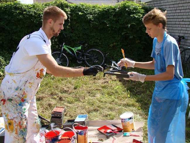 Tunel prawie pomalowany (zdjęcia)