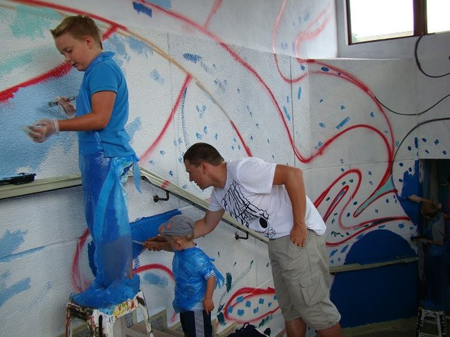 Tunel prawie pomalowany (zdjęcia)