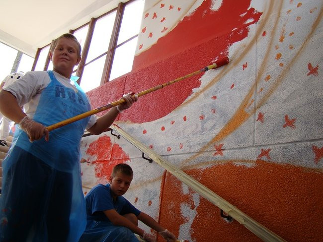 Tunel prawie pomalowany (zdjęcia)